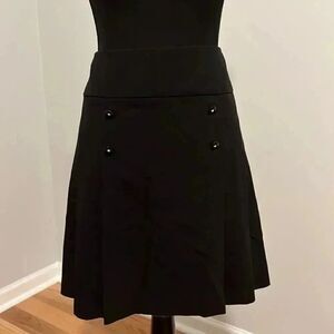 SC Collection Black Pleaded Skirt